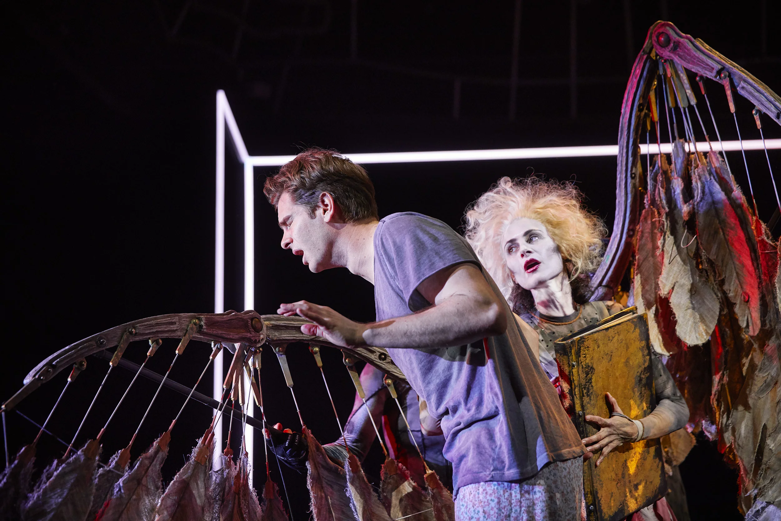 Angels in America, NYC - Andrew Garfield and Beth Malone