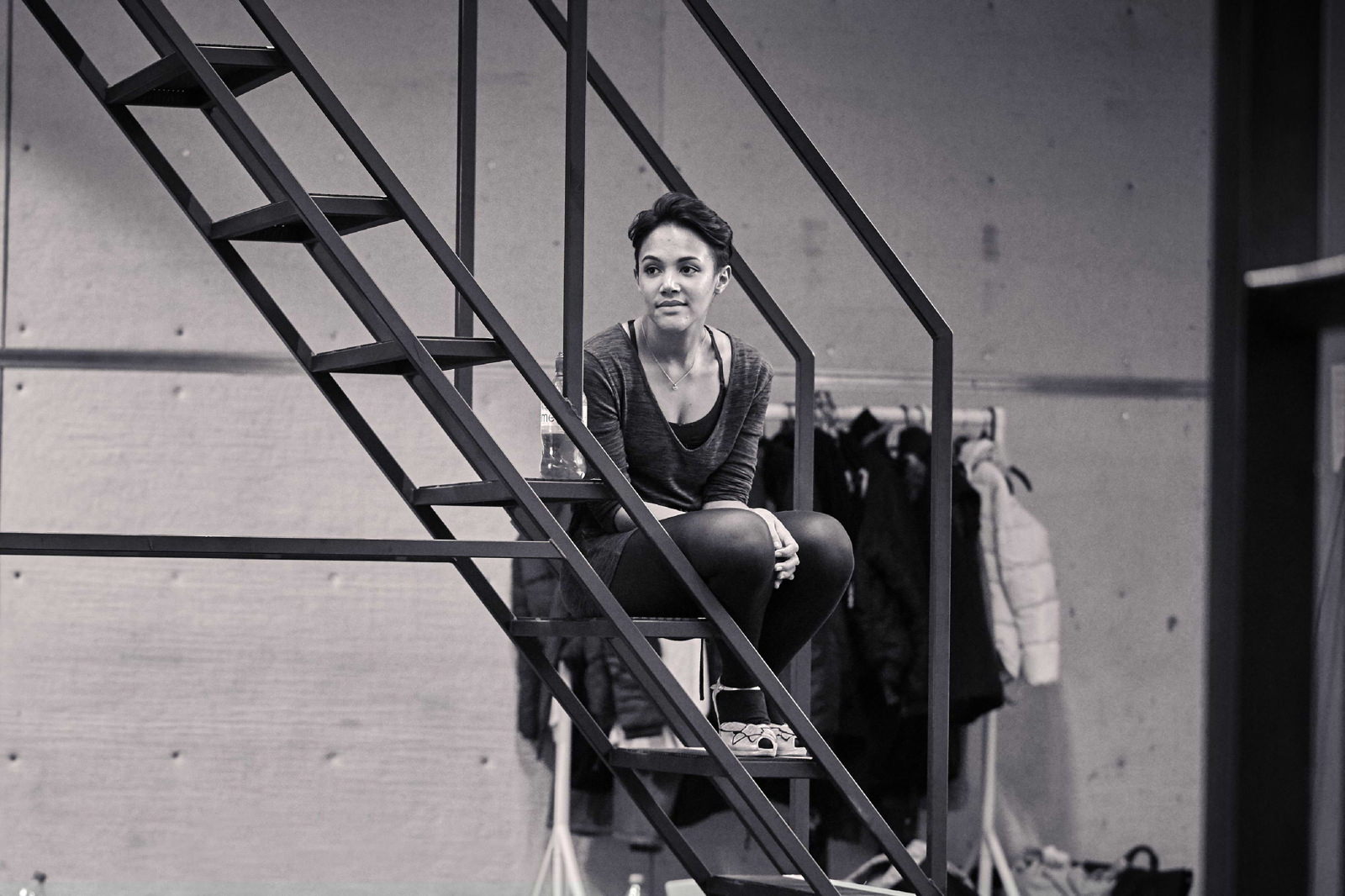 24-Lily Frazer in rehearsals for Dreamgirls..JPG