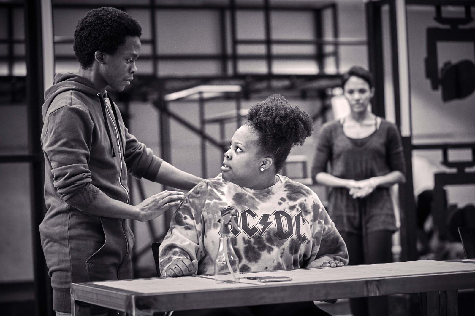 26-Tyrone Huntley and Amber Riley in rehearsals for Dreamgirls..JPG