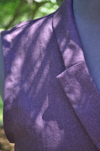 Of all of the splendid details this pattern holds, I felt the collar was the most satisfactory to make.&nbsp;