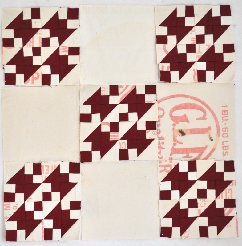 My design is a reproduction of an antique quilt shown in the book, Infinite Variety: Red and White Quilts.