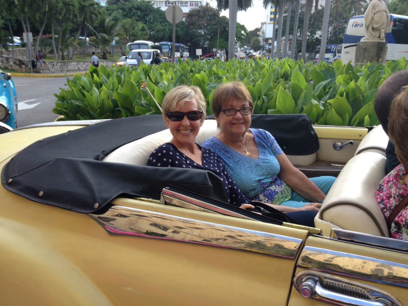In Havanna with my mom.