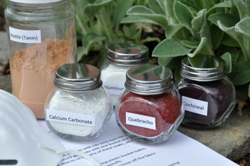 Just some of the contents of my Earth Day dye kit giveaway. Congratulations, Mary and Brooke!