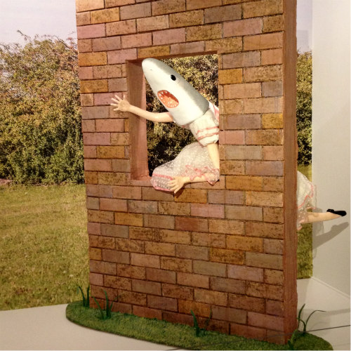 Shark Girl: Never Quite There is up through October 1. 2017