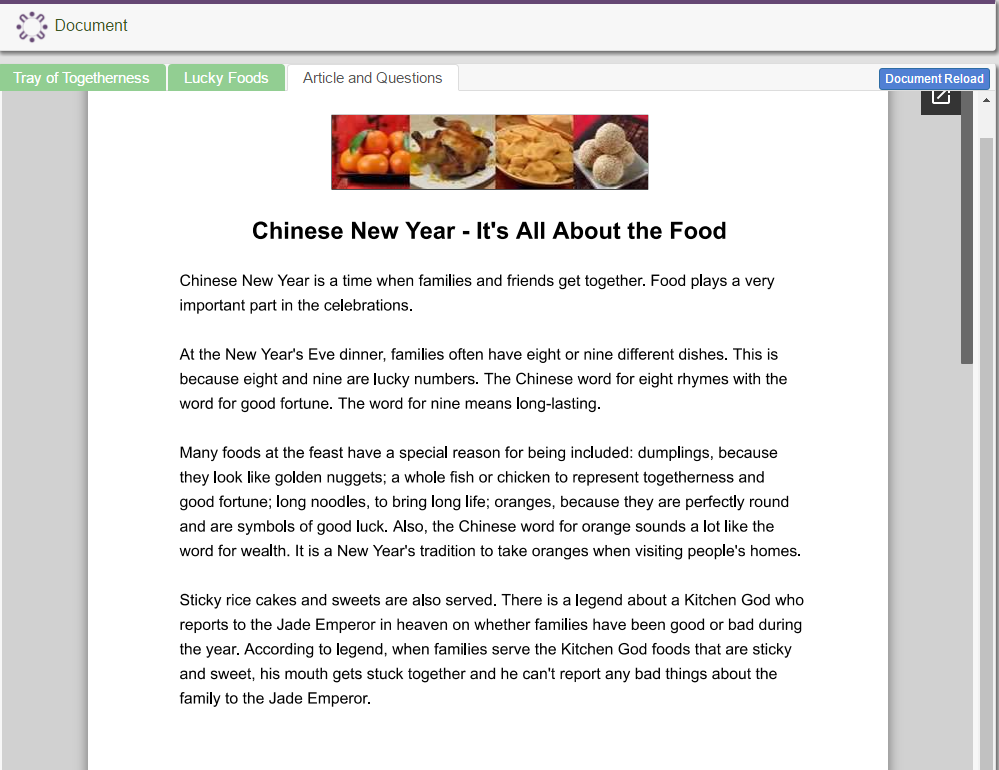 Chinese New Year- It's All About the Food