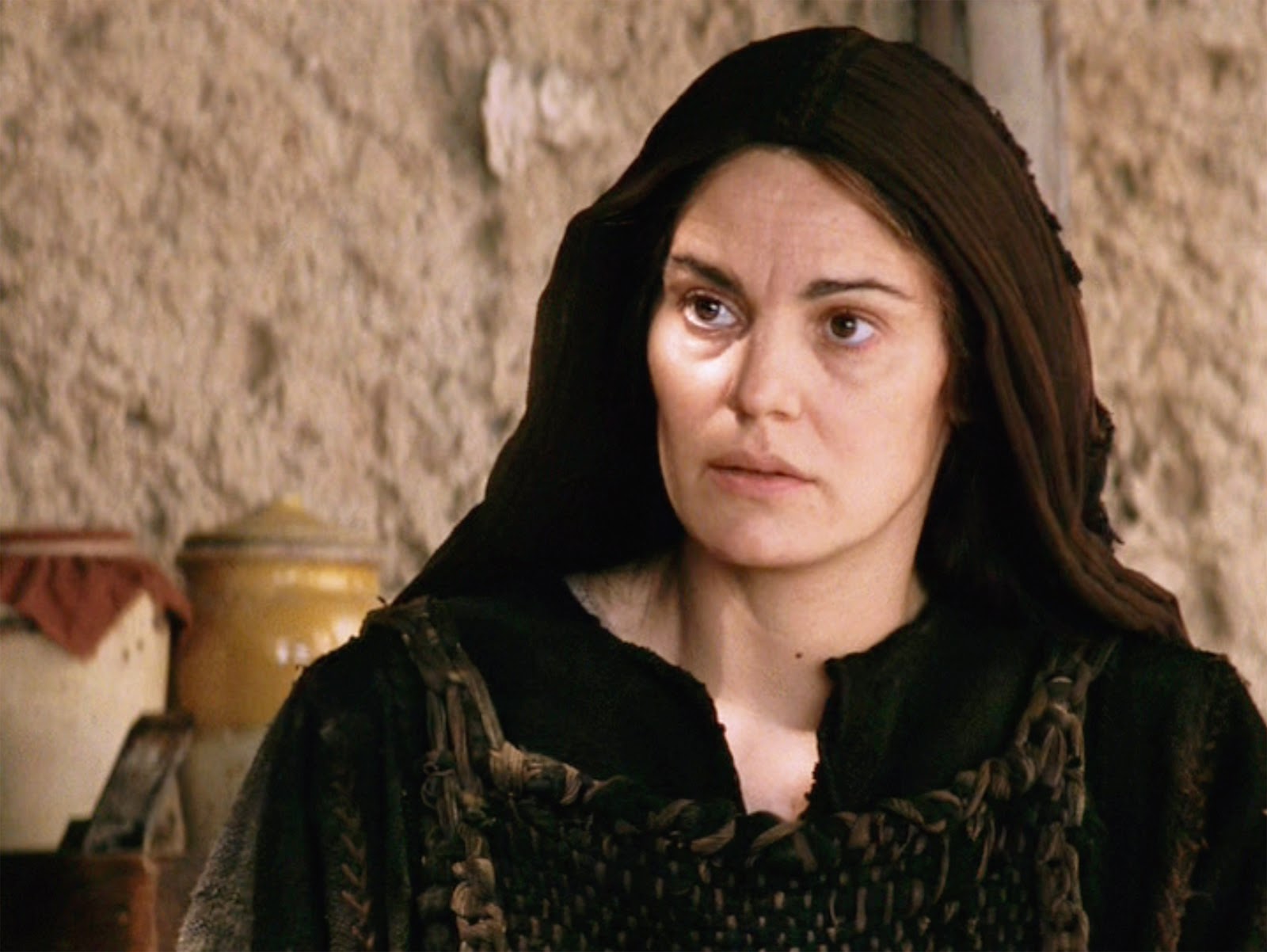 Maia Morgenstern as Mary in "The Passion of the Christ"