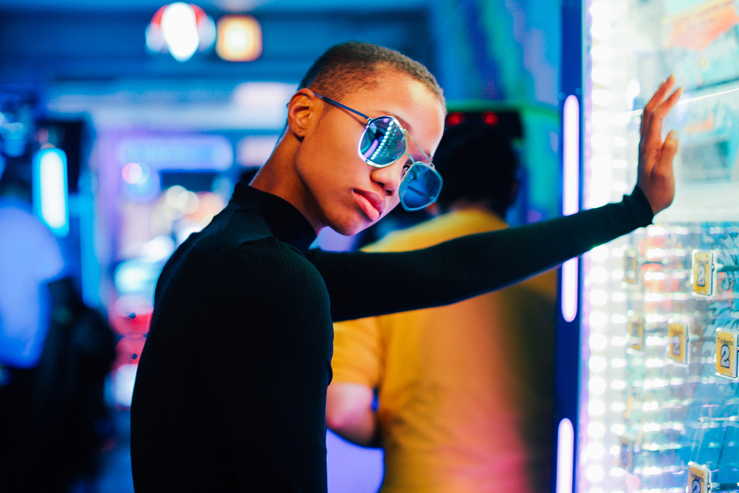 sunglasses with colored lenses