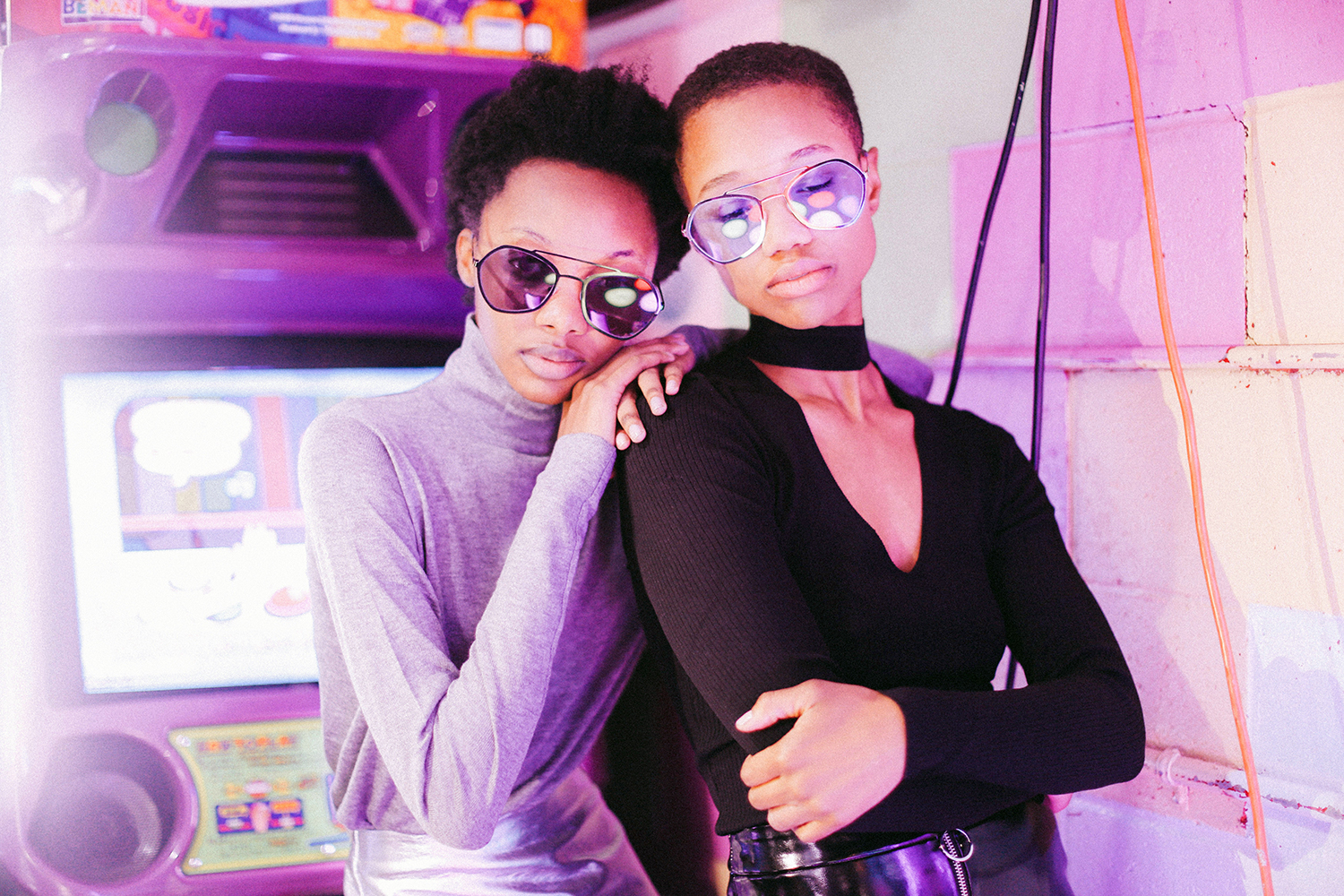 sunglasses with colored lenses