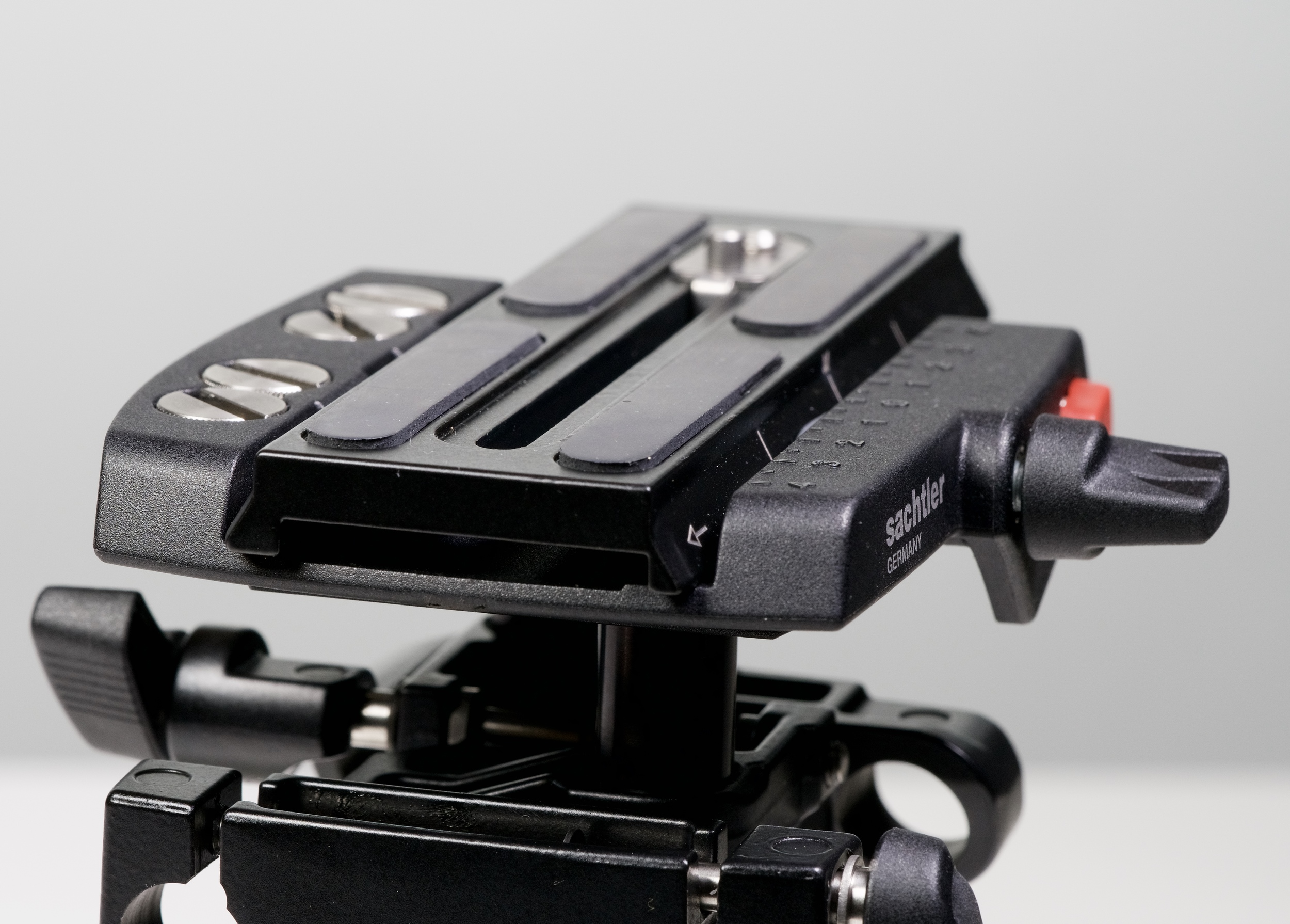 Differently shaped and sized locking levers for different purposes on the Ace : smart, appropriate.
