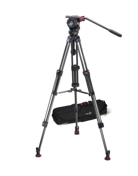 Sachtler 0450 FSB-6T Head with 75CF Tripod and Mid-Level Spreader, $2,025 at B&H . This is the original, and still very appealing .