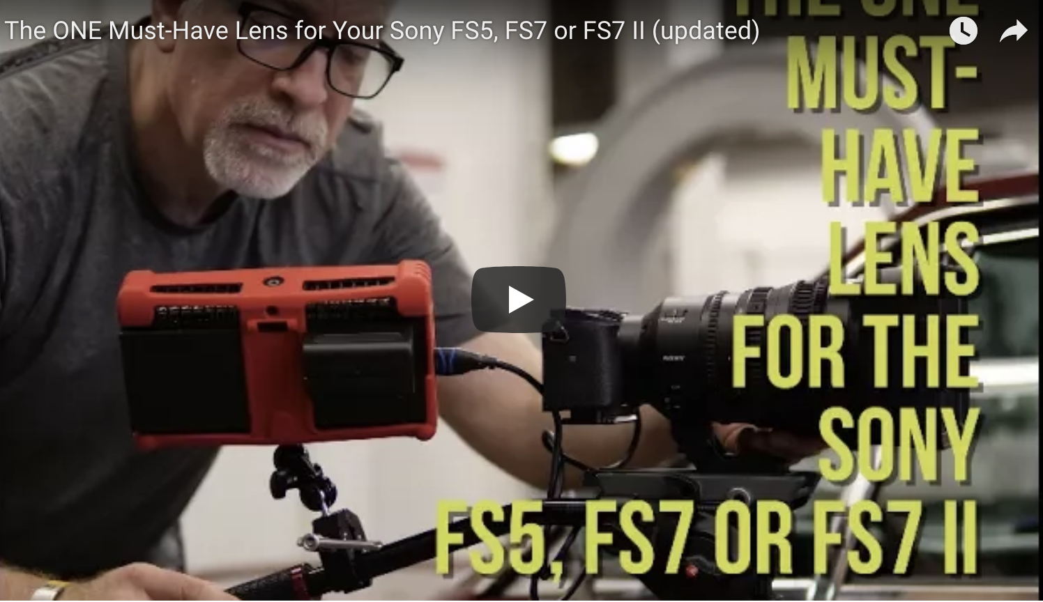 The ONE Must-Have Lens for Your Sony FS5, FS7 or FS7 II