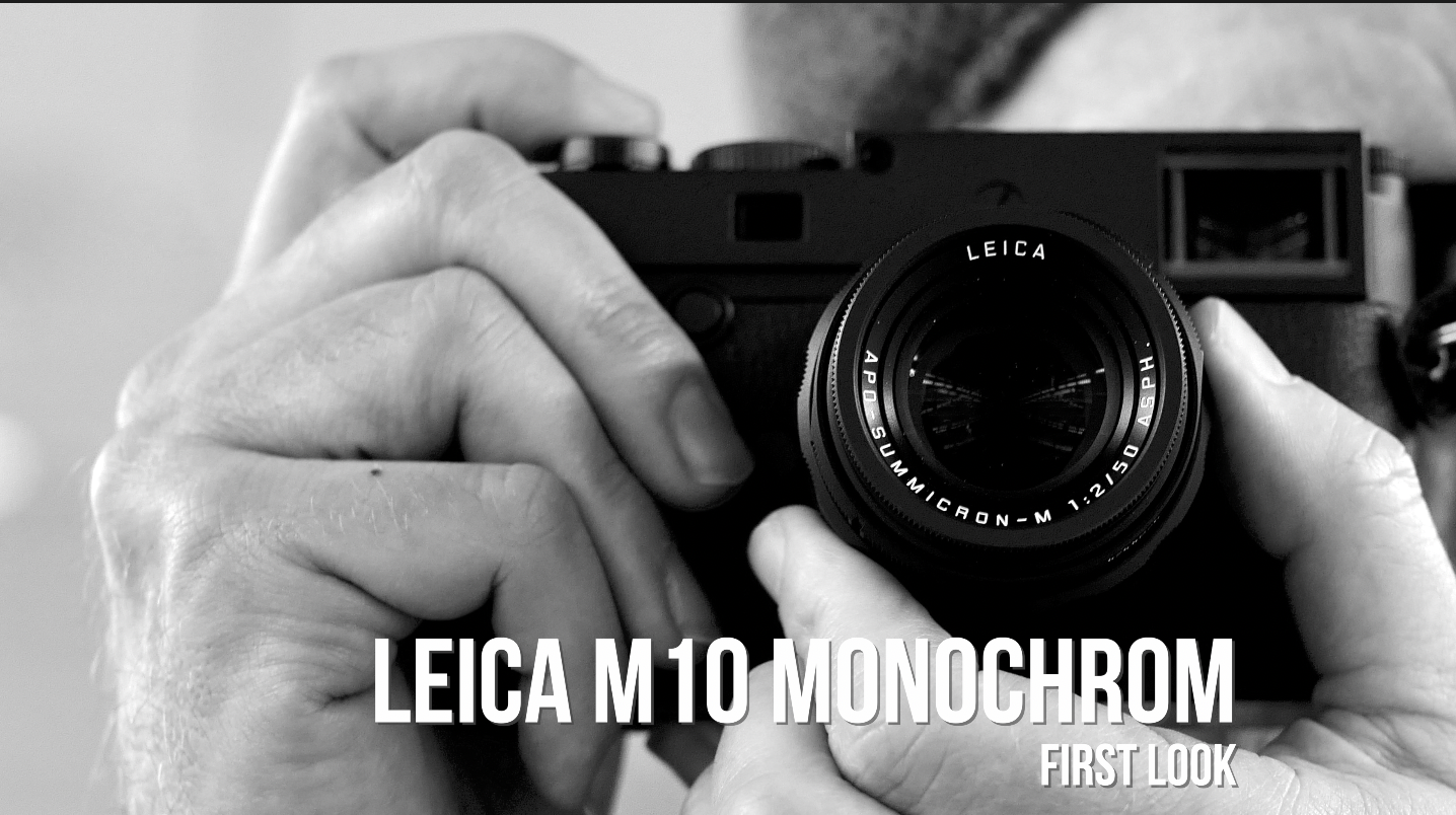 Leica M10 Monochrom; Our 2020 Street Photography Workshops; and A Pair of L-Mount Lenses from Sigma