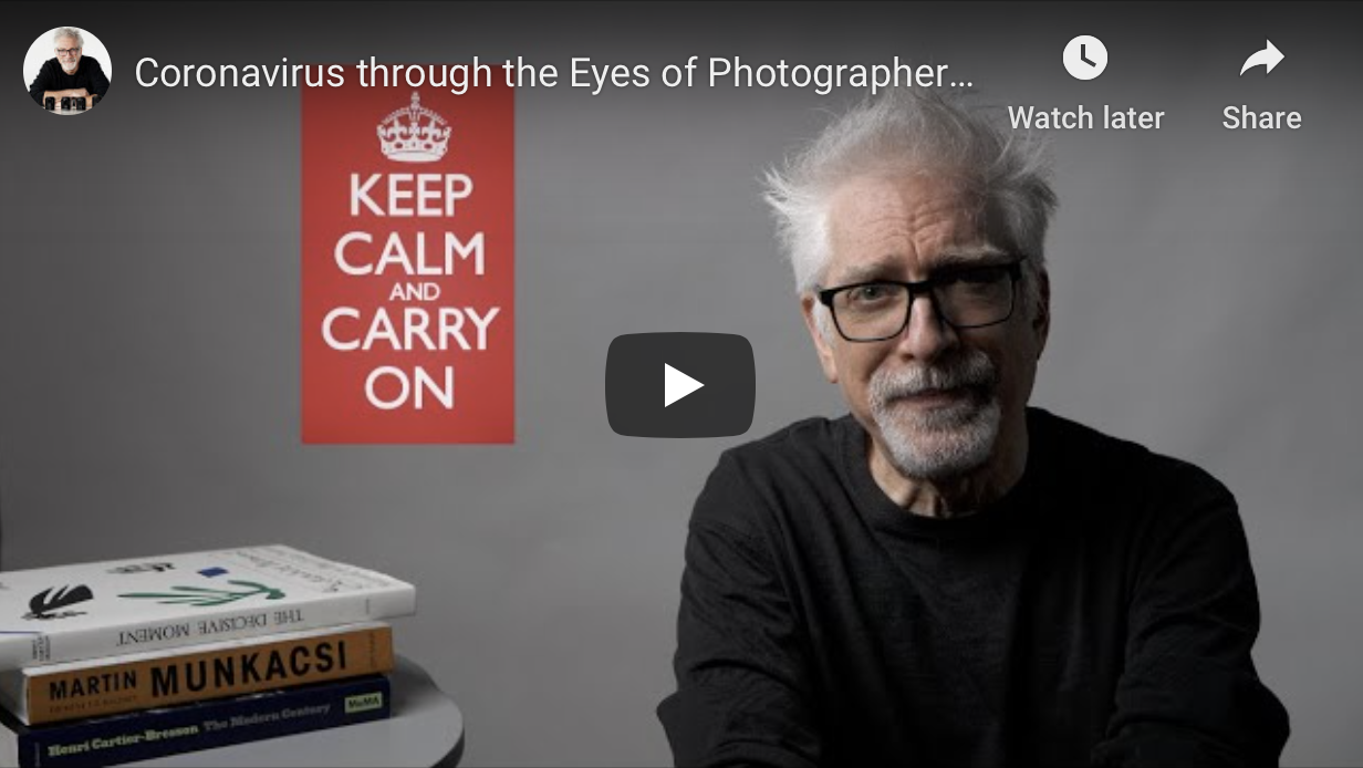 Coronavirus; "What's in My Kit?"; New Camera and Lens Tests;  Carcinoma 