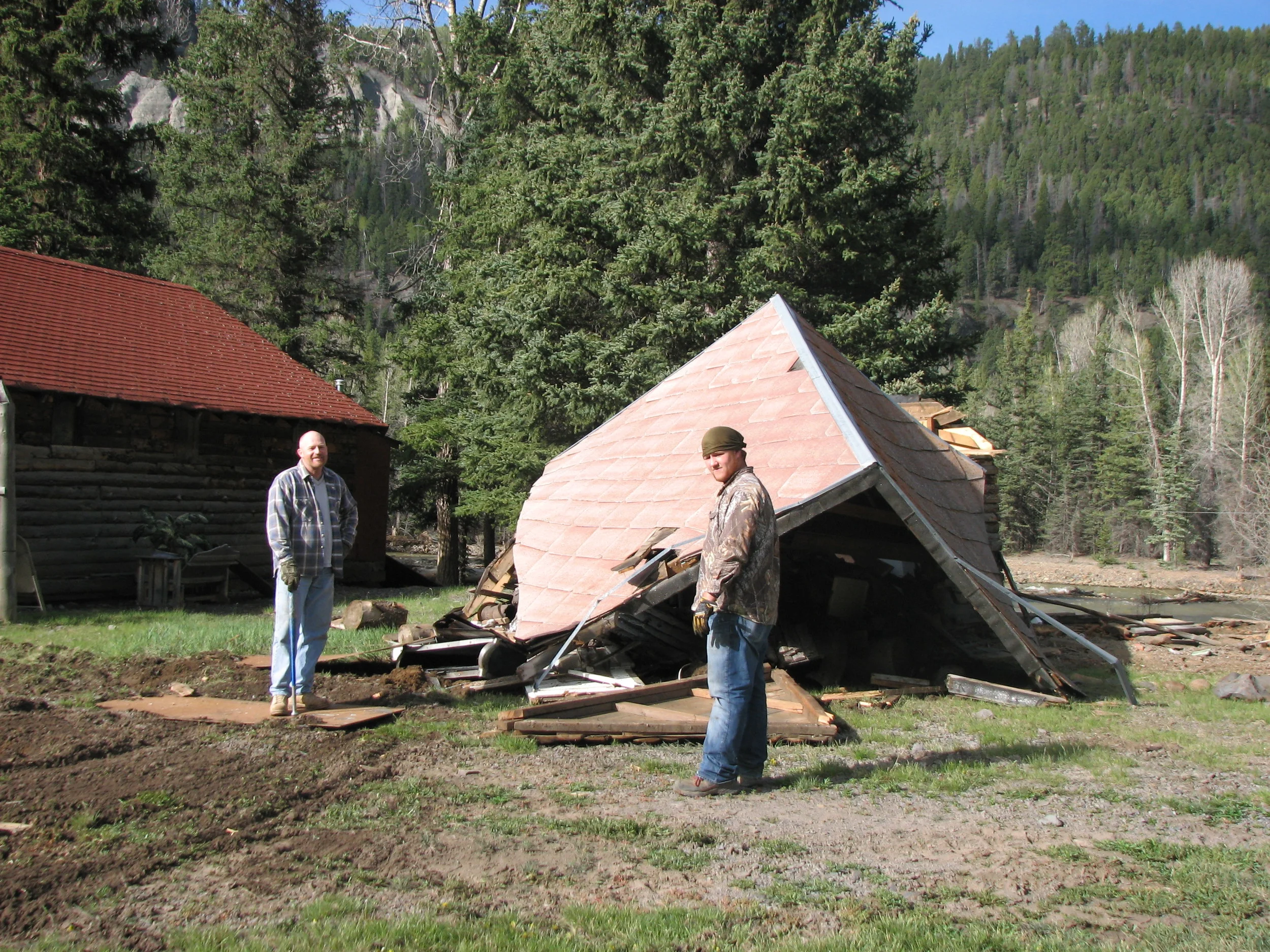 Camp demolition & clean up