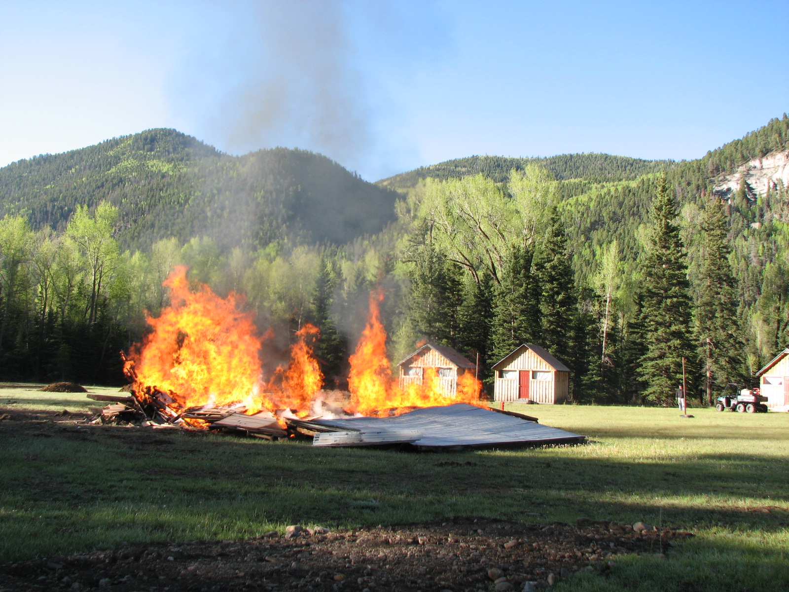 Camp demolition & clean up