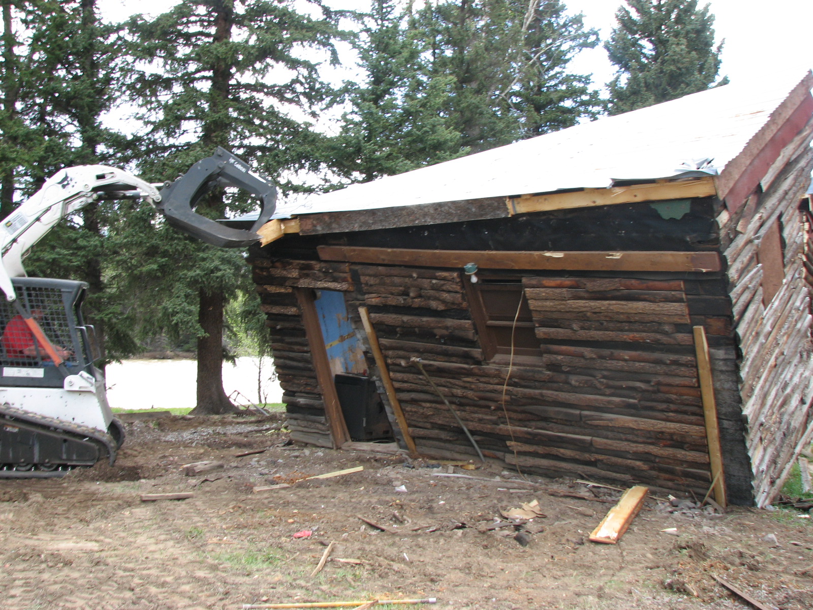 Camp demolition & clean up