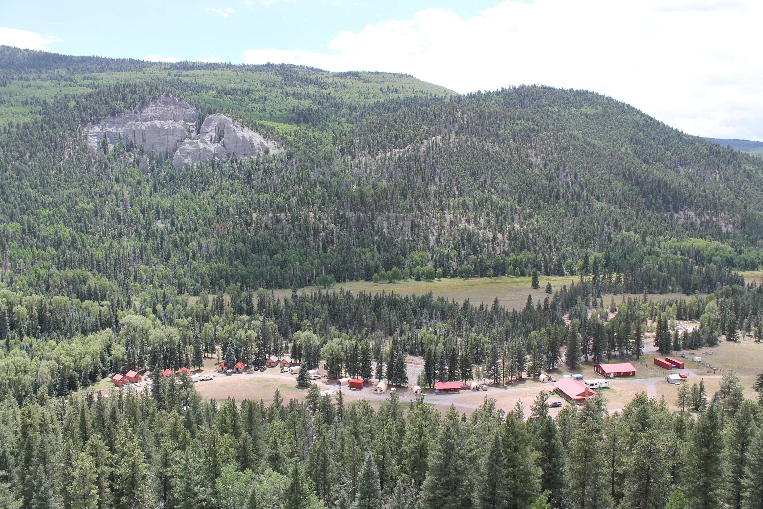 View of the Camp from "The Cross"