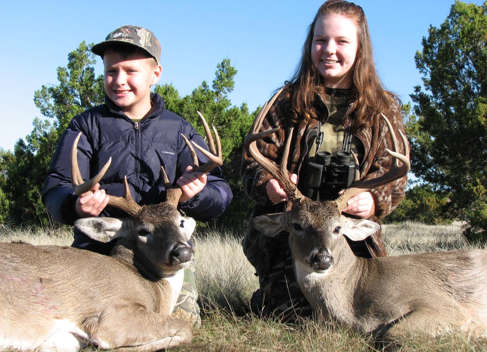  Great hunt this past weekend. Paxton shot his very first buck and Olivia shot her biggest buck to date, as well as accepted Jesus as her savior. Hallelujah! 