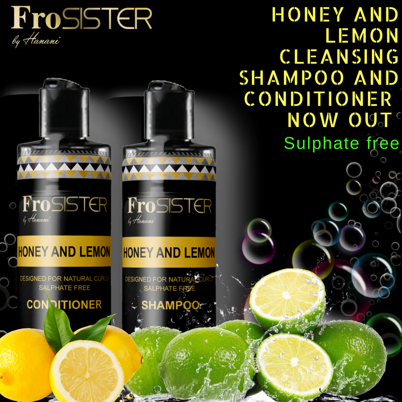 Honey and lemon cleansing Shampoo and conditioner now out.png