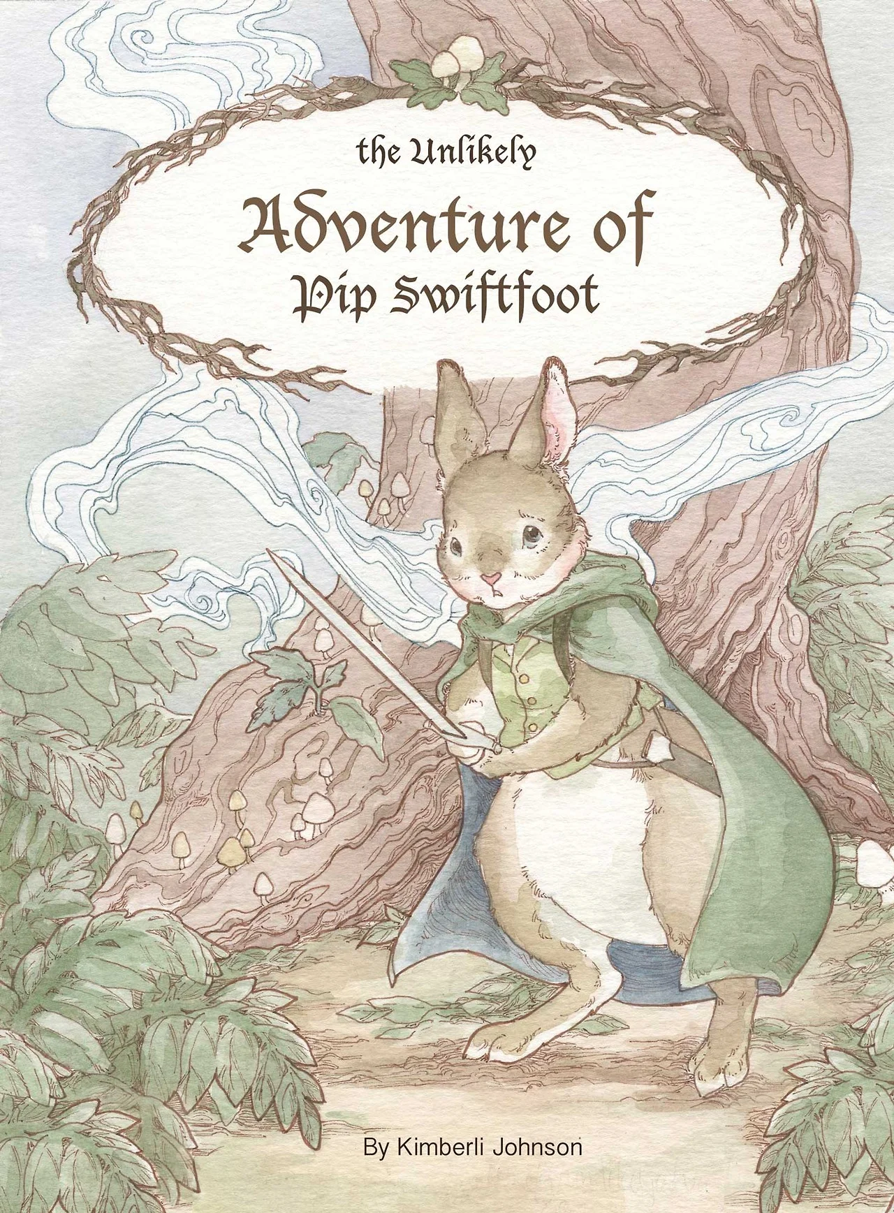 Kimberli Johnson's web comic, The Unlikely Adventure of Pip Swiftfoot, is an uplifting story with gorgeous and meticulous ink and watercolor illustrations.