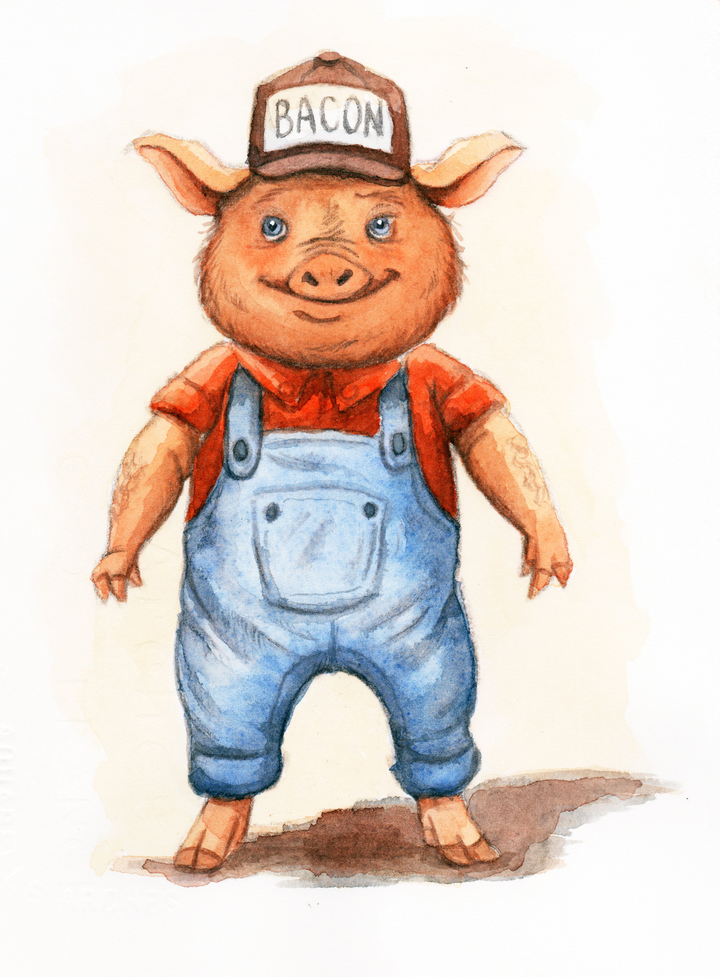 Traditional Art: How to Transfer Your Linework To Watercolor Paper