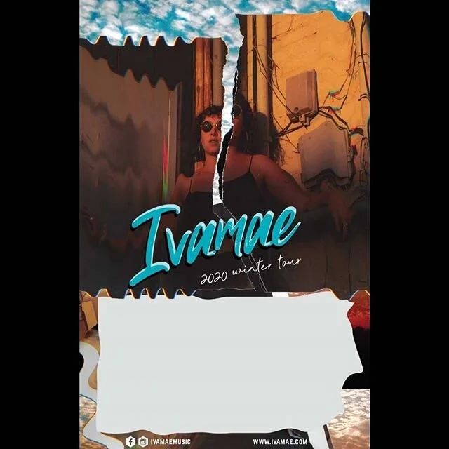 Freelance is open! Need a poster or a project done? Shoot me a dm ⭐
Tour posters created for @ivamaemusic. Catch her in a city near you this winter!
.
.
.
.
.
.
.
.
.
.
#music #posterdesign #tourposter #freelance #collagedesign #collage #graphicdesig