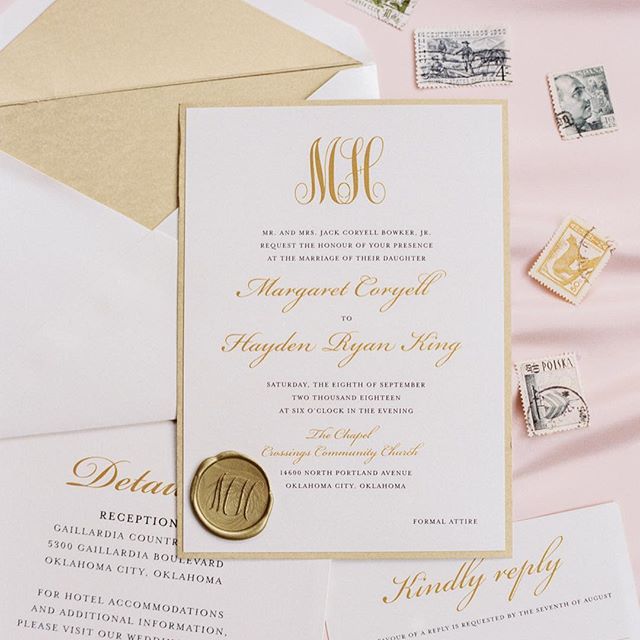 Bowker + King Wedding| Every detail was to the point for this fall wedding. Traditional, romantic and absolutely stunning custom invitations with custom wax seal, unique program format, signage, so many cute favors and that gorgeous dance floor! We l