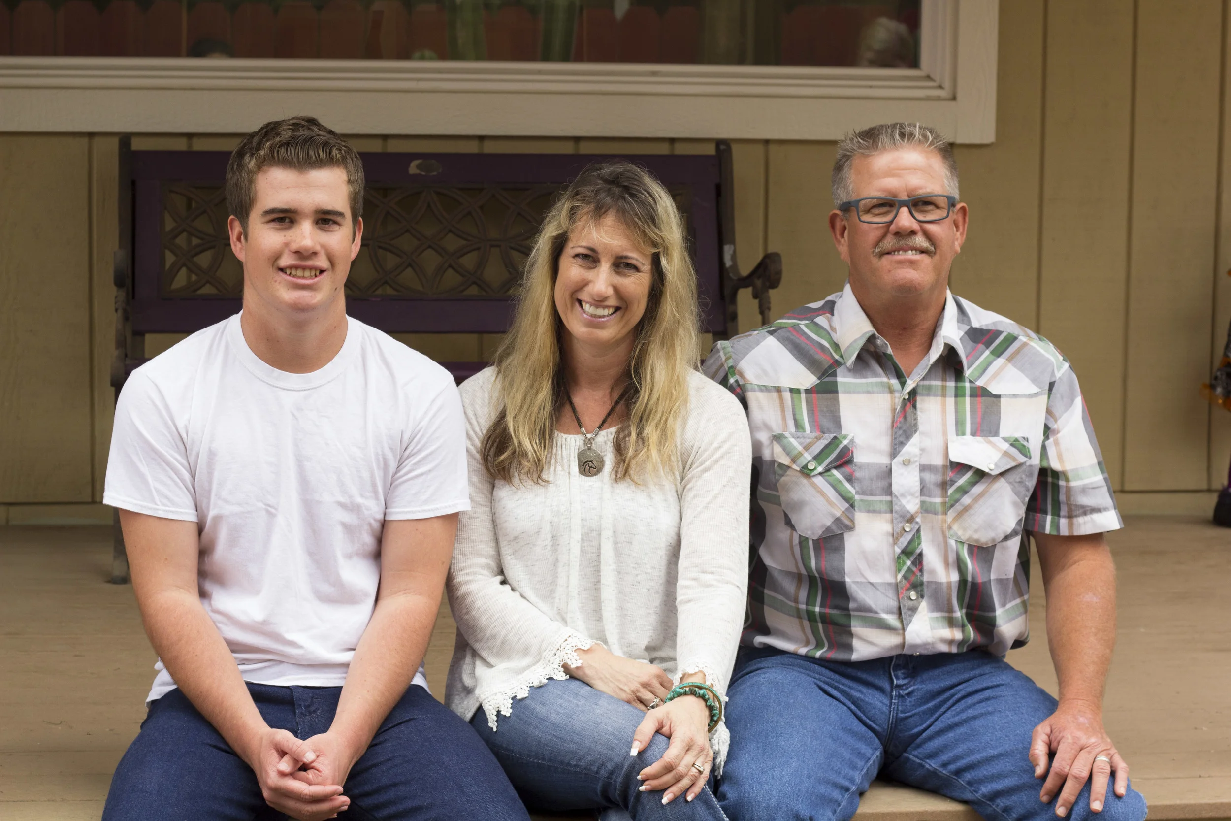Lewis family smiles all around!