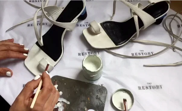 Applying the paint