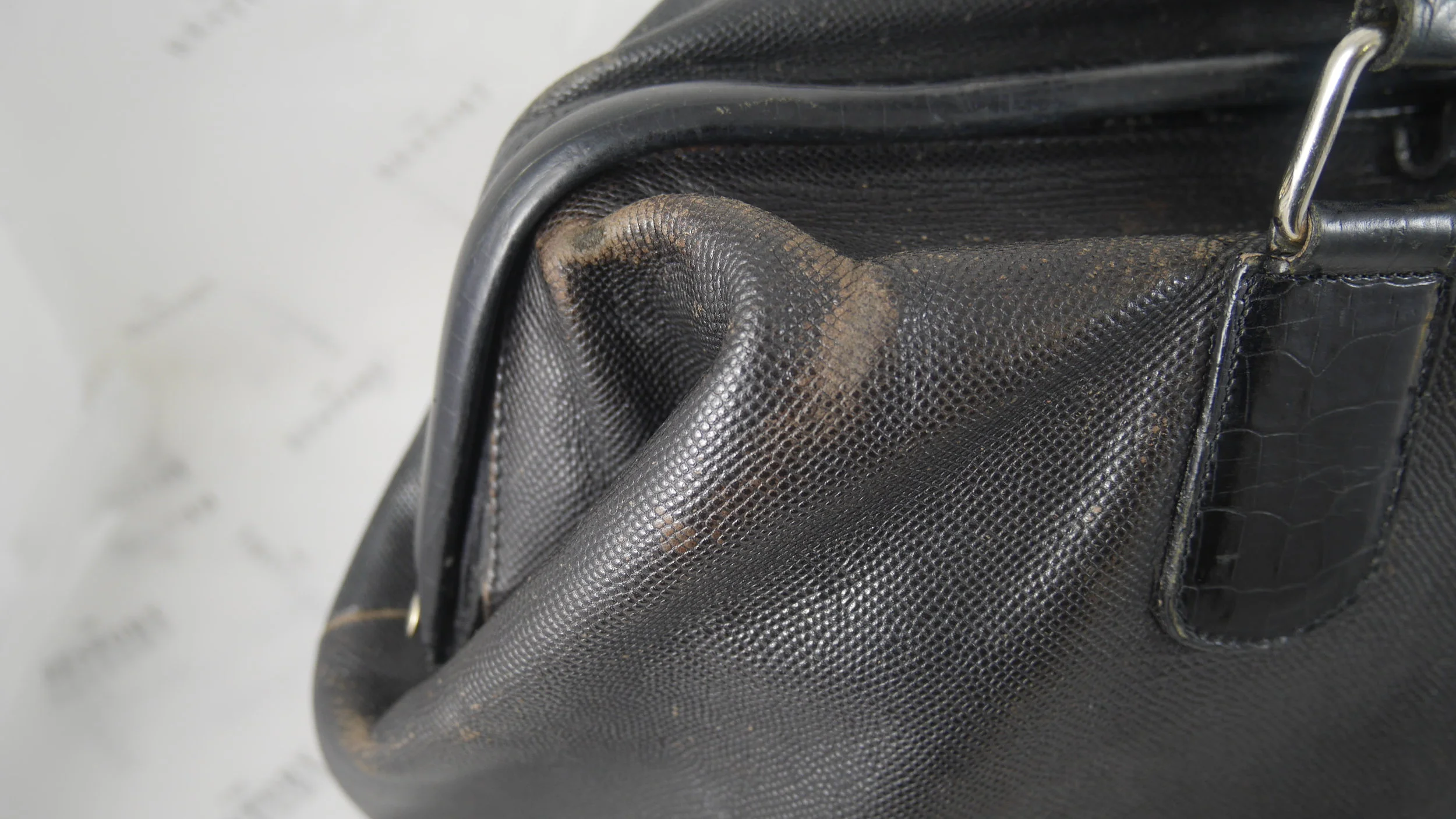 Before restoration - a close up