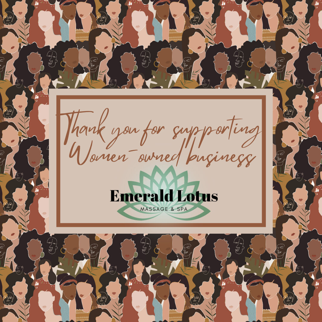 We're proud to be 100% women-owned and operated!💪 To celebrate women all month long, receive a FREE add-on* when you book a 50 minute service! 😍
*Up to $20 value. Valid through 3/31/21.
.

.
.
#emeraldlotusspa #emeraldlotusmassageandspa #shoplocal 