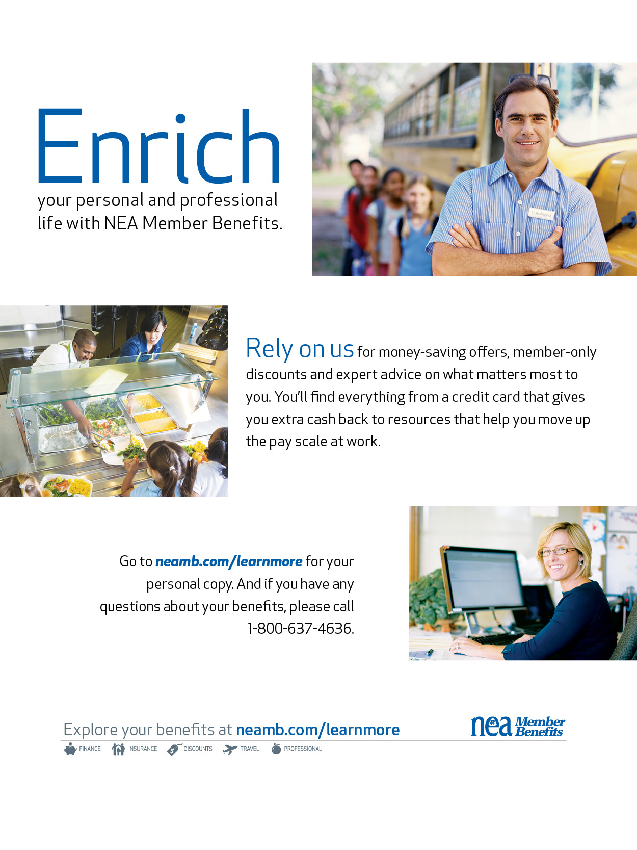 NEA Member Benefits Corporate Ad