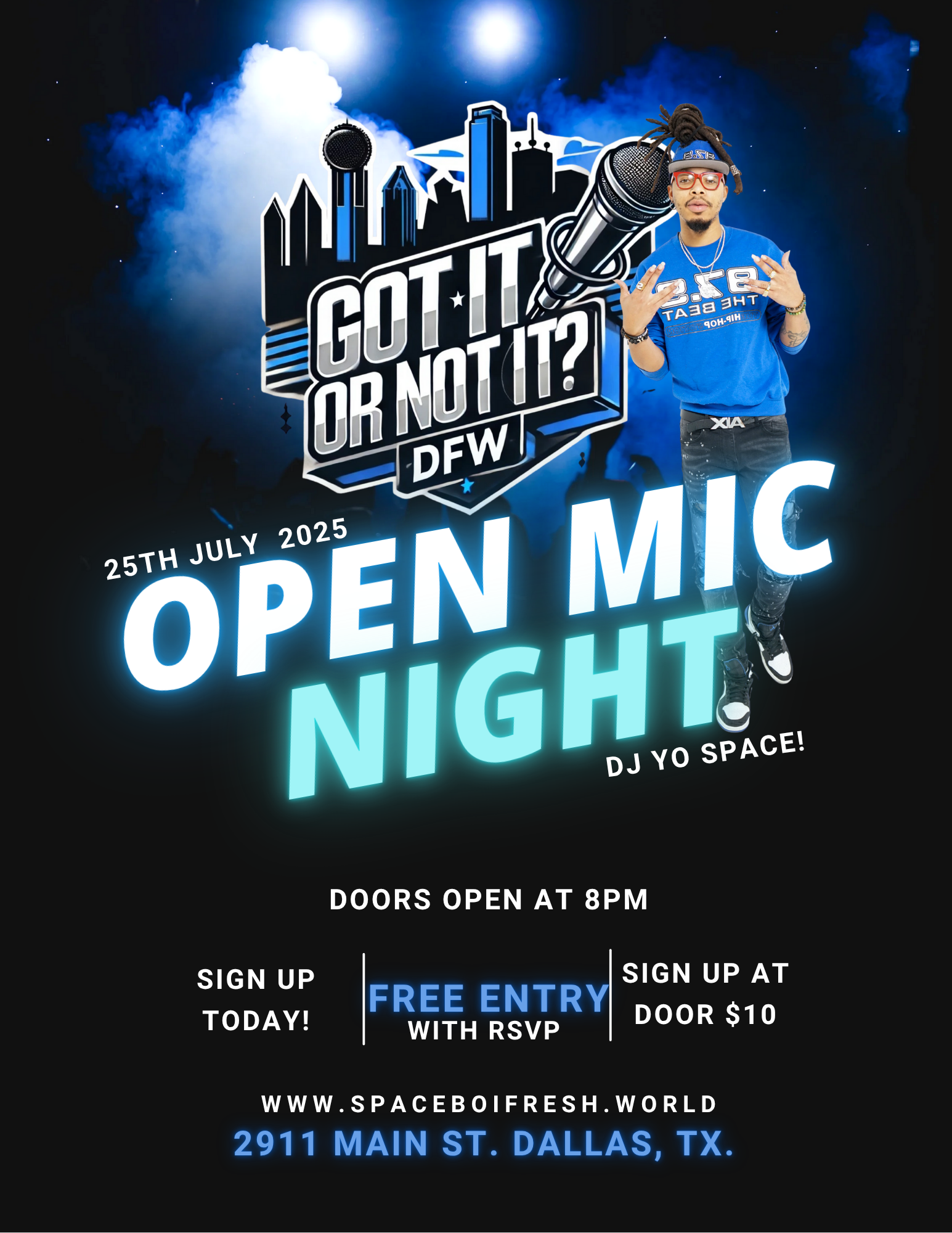 GOT IT OR NOT IT? OPEN MIC COMPETITION