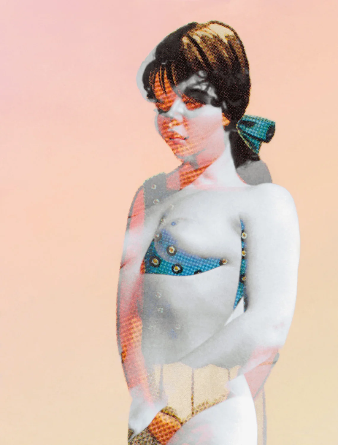 Large Woman 7 , 2006, 62 3/4 x 49 1/4", digital print, plexiglass and frame.