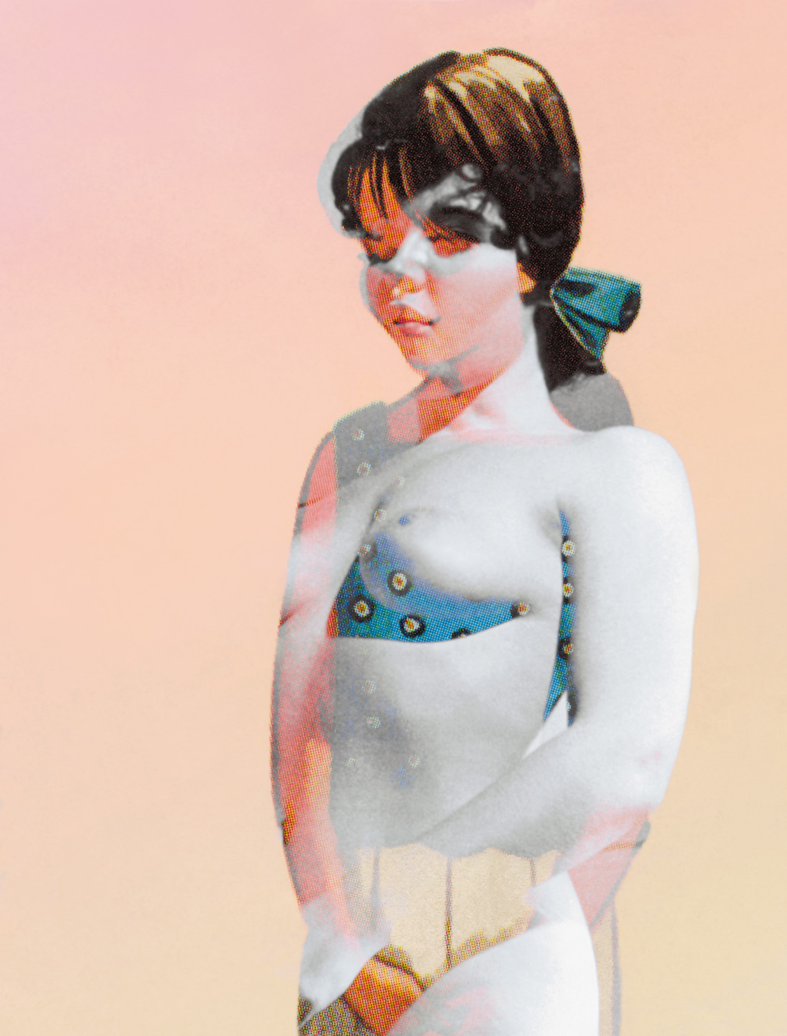  Large Woman 7 , 2006, 62 3/4 x 49 1/4", digital print, plexiglass and frame. 