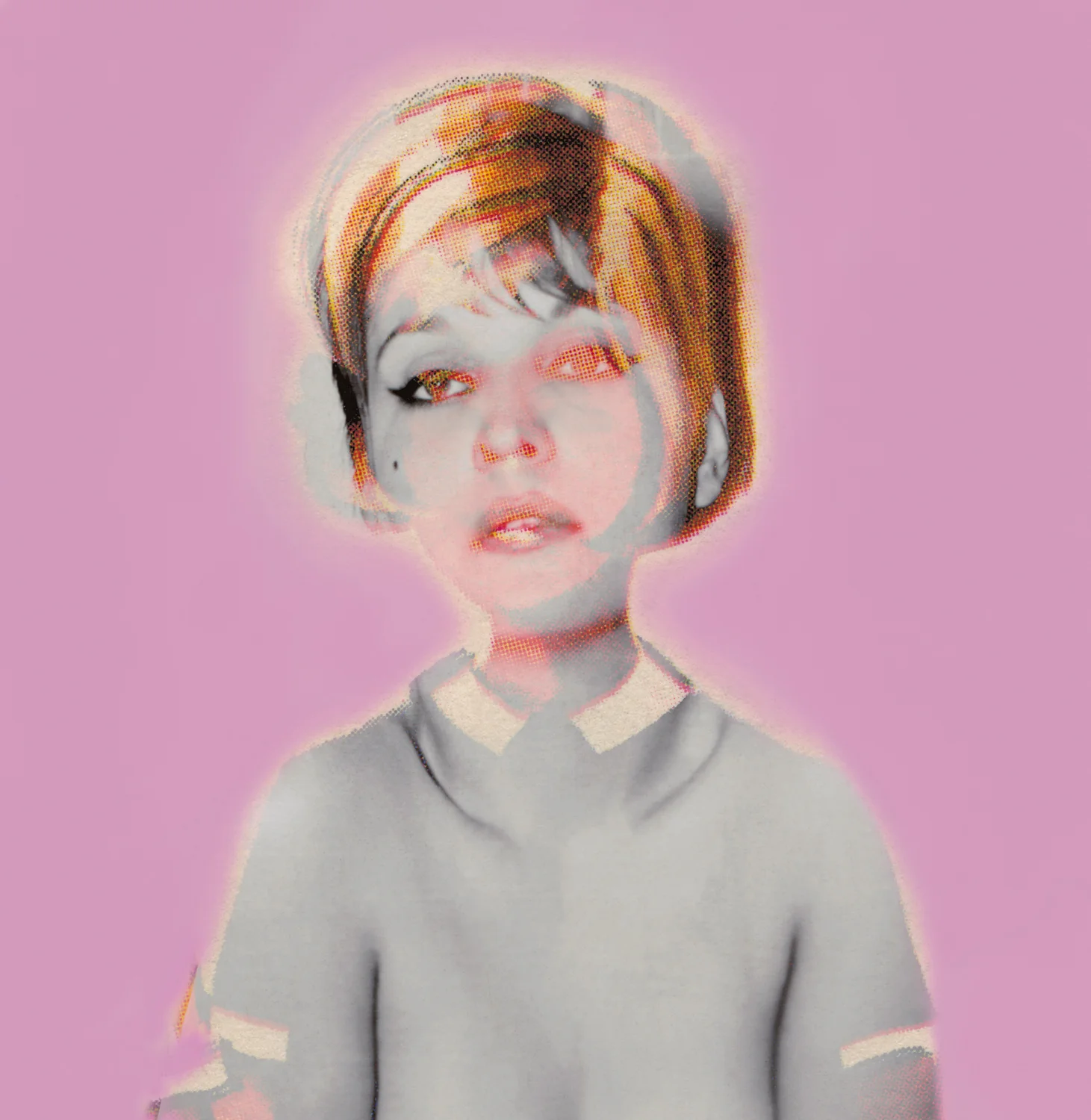Large Woman 19 , 2006, 35 3/4 x 35 1/4", digital print and frame. (work on paper)
