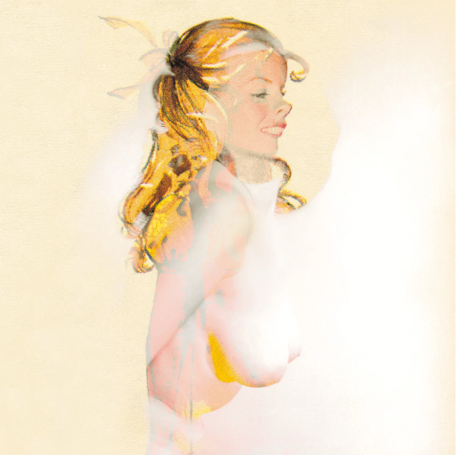 Large Woman 21 , 2006, 40 x 40", digital print and frame. (work on paper)