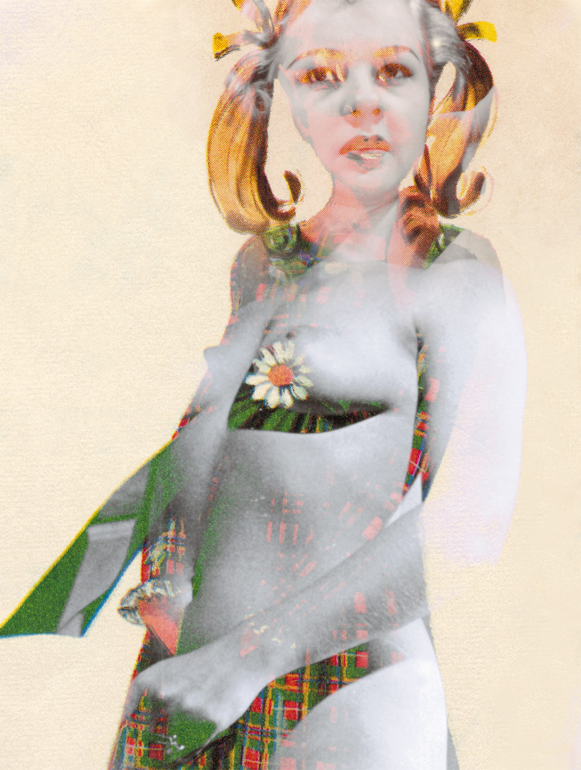   Large Woman 6 , 2005, 63 1/8 x 49 1/2", digital print, plexiglass and frame. 