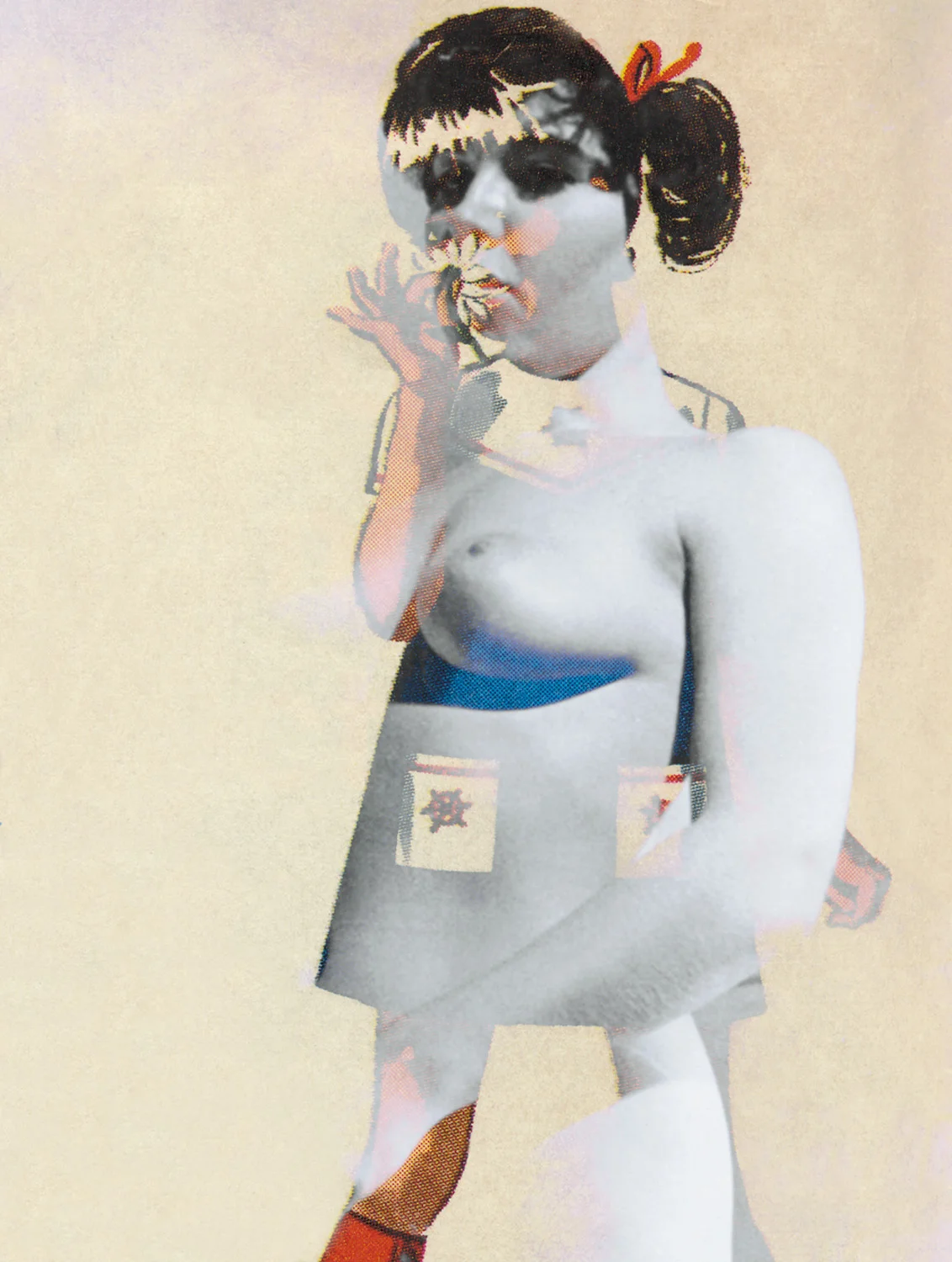 Large Woman 8 , 2005, 64 1/8 x 49 1/2", digital print, plexiglass and frame.