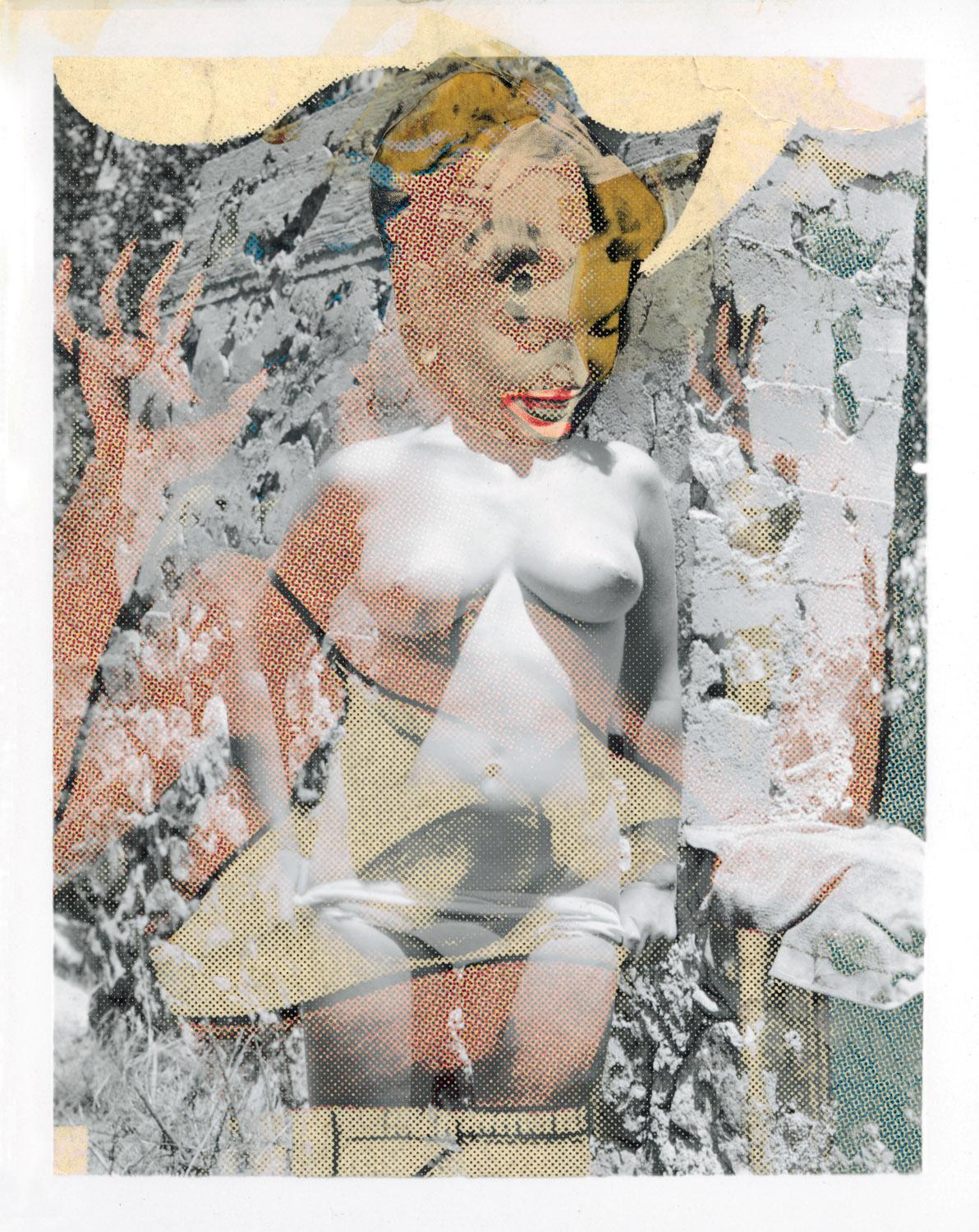   Woman 1,  2005, 19 1/2 x 16", digital print and frame. (work on paper) 