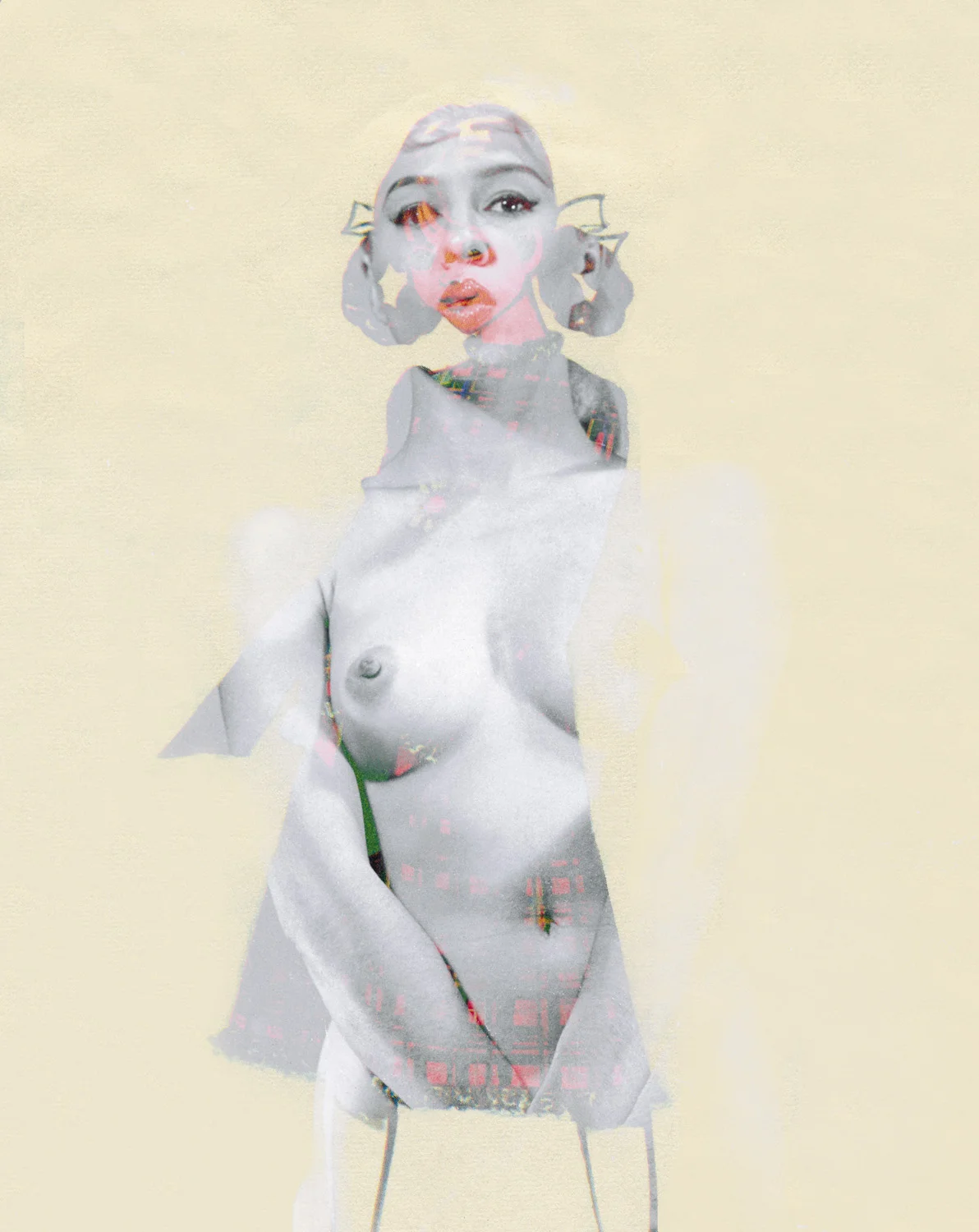 Woman 38 , 2005, 19 1/2 x 16", digital print and frame. (work on paper)