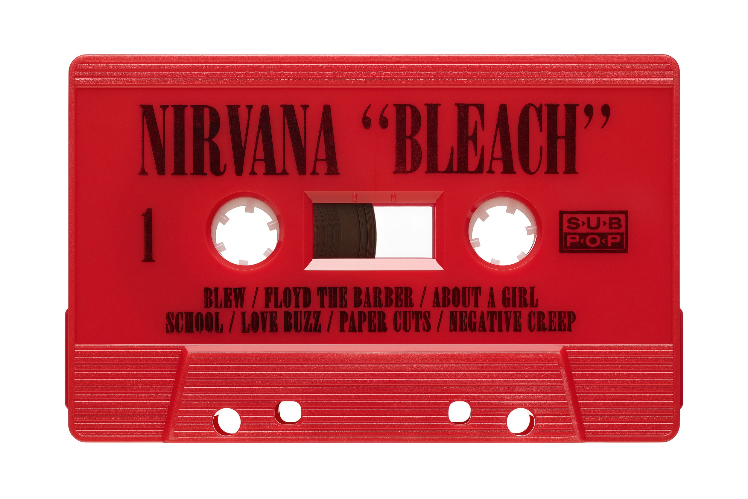  Nirvana - Bleach (Red)  Available through   Clic Gallery   in New York.    Contact   