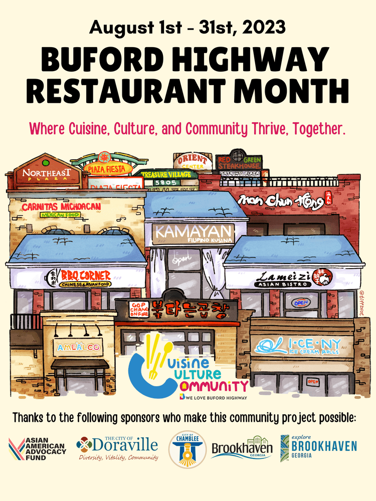 2023 BH Restaurant Month — We Love Buford Highway