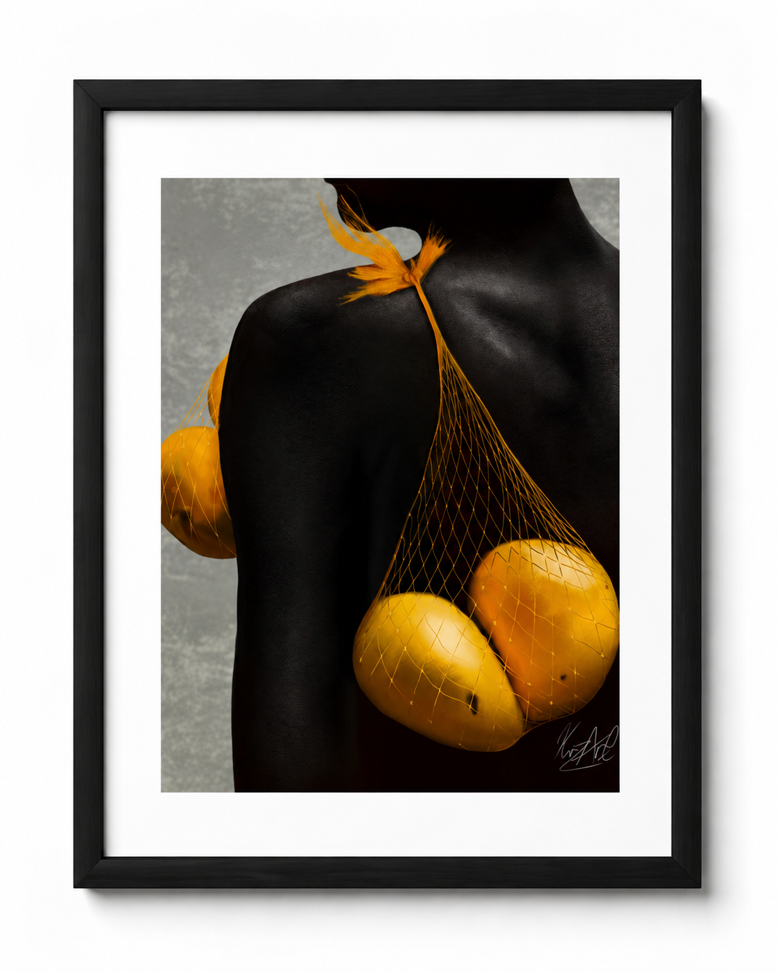 The Weight of Contrast FRAMED
