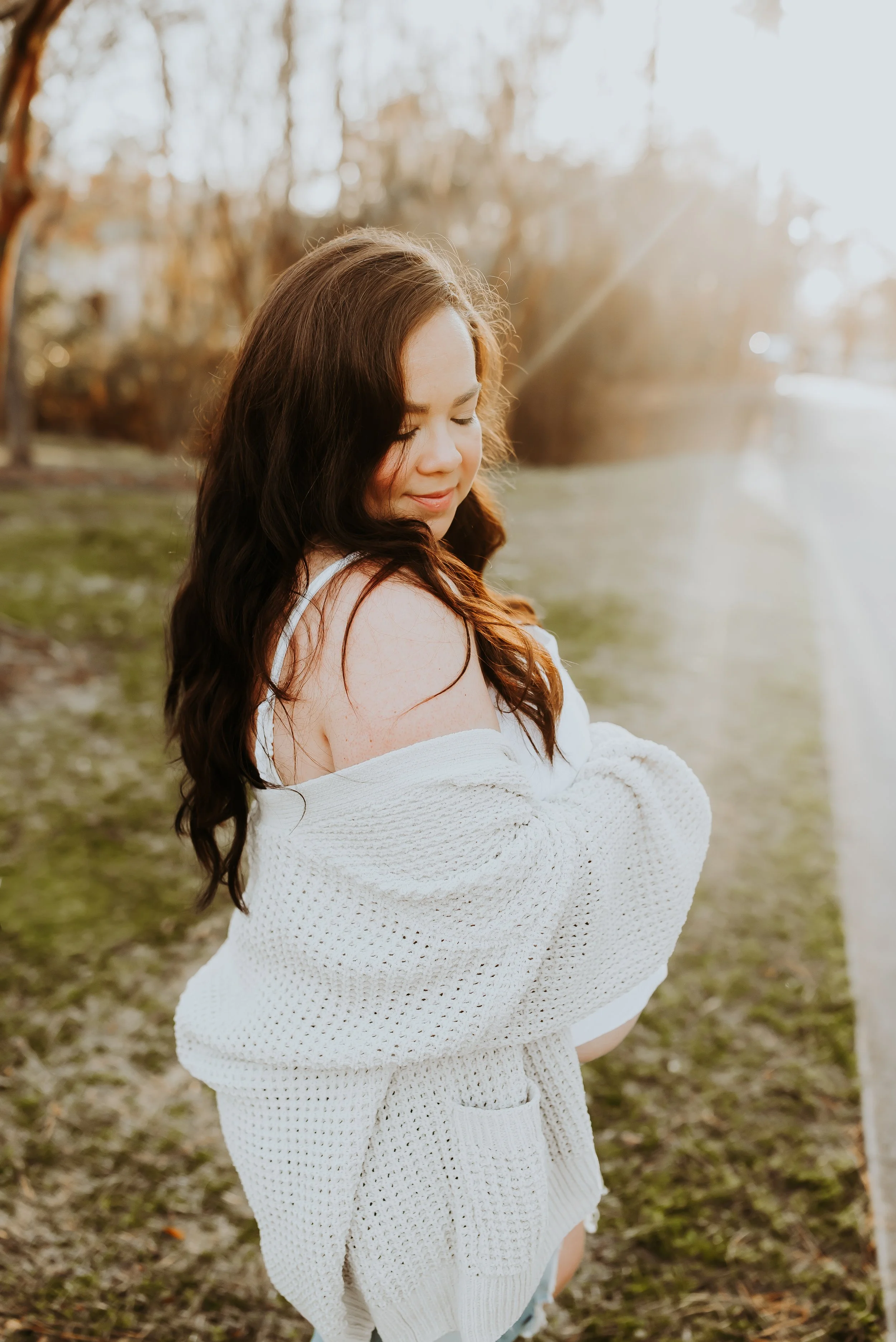 Maternity session on digital and 35mm film 