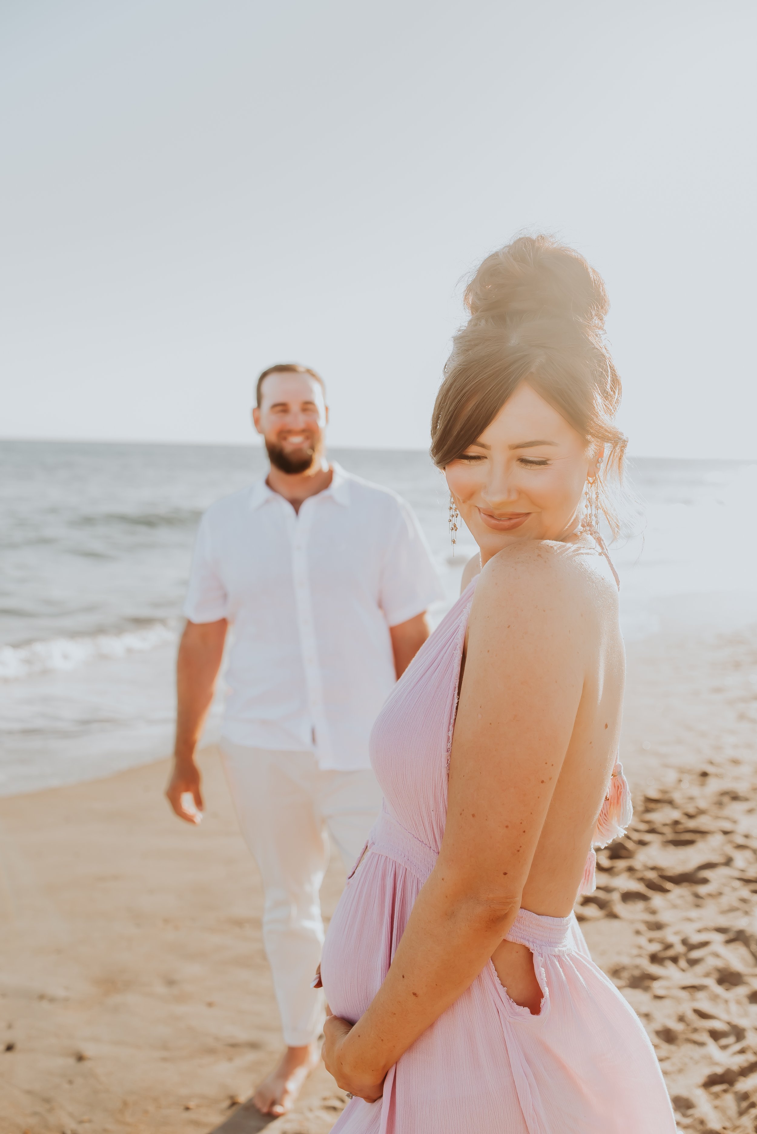 Beach Maternity Session 