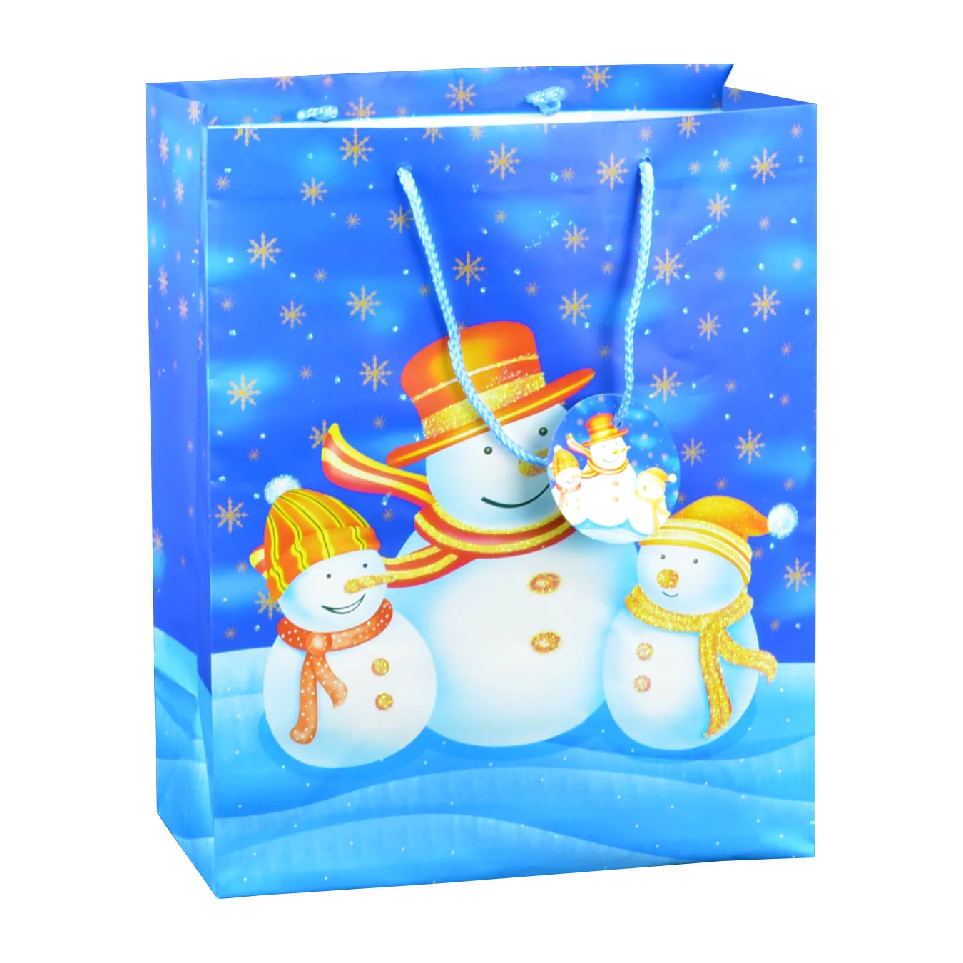 Snowman Family Gift Bag