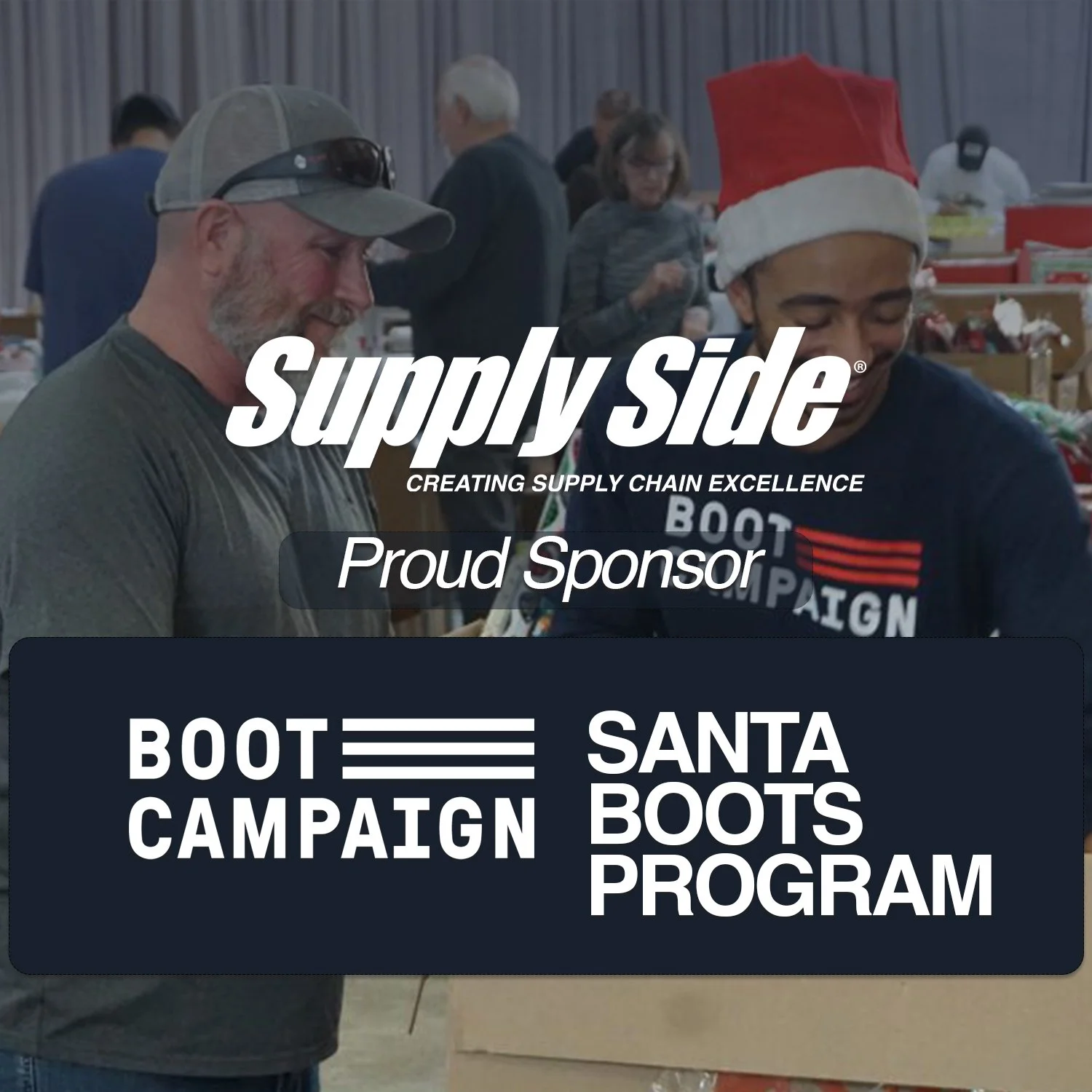 Campaign Boot Box Supply Side is proud to sponsor Boot Campaign's Santa Boots Program ...