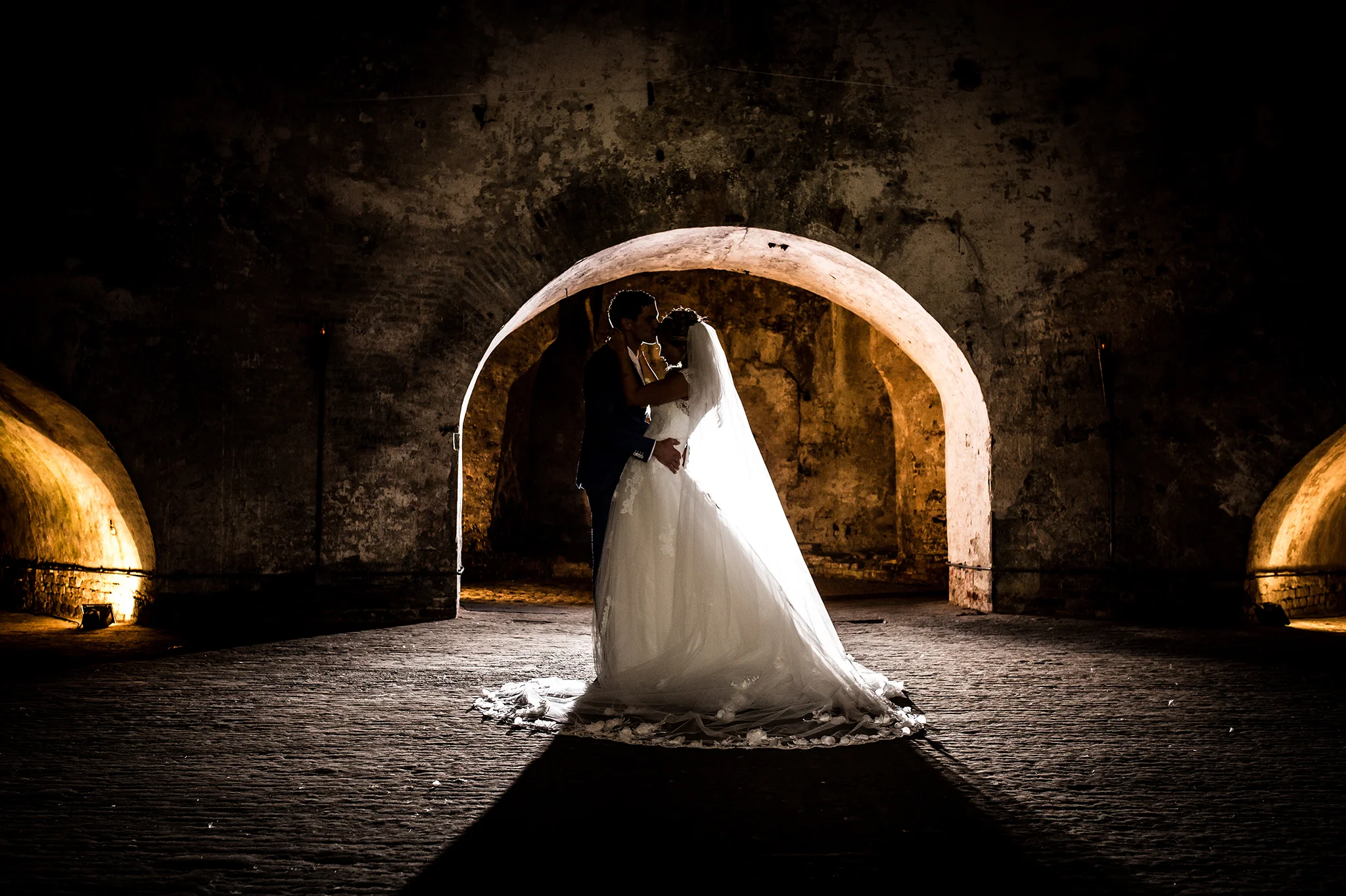 Bruidsfotografie in Fort Rammekens