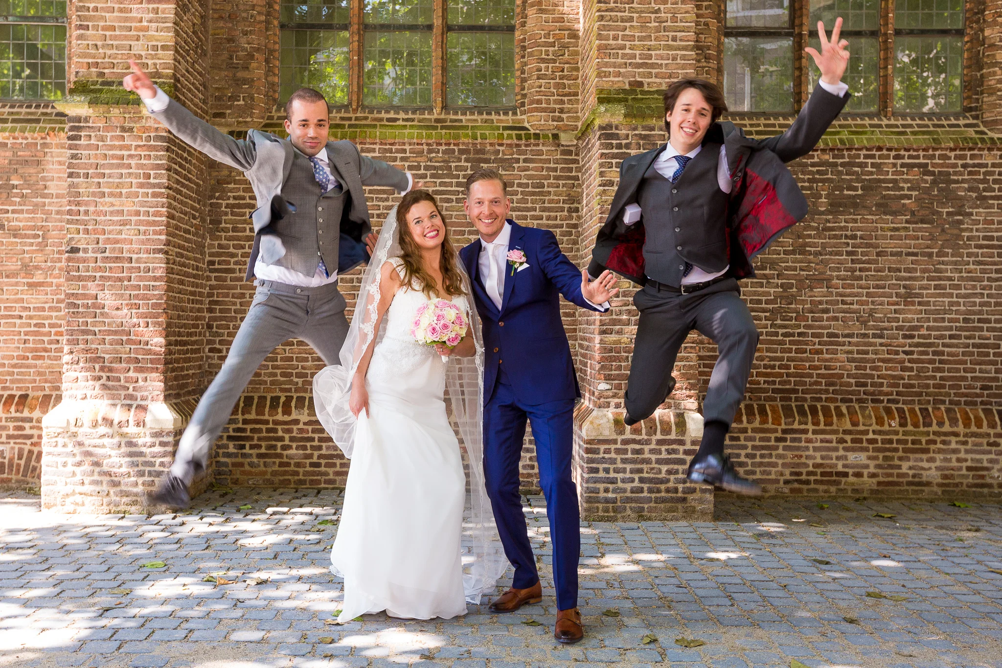Jump! Wat een enthousiasme in 's Gravenhage :-).